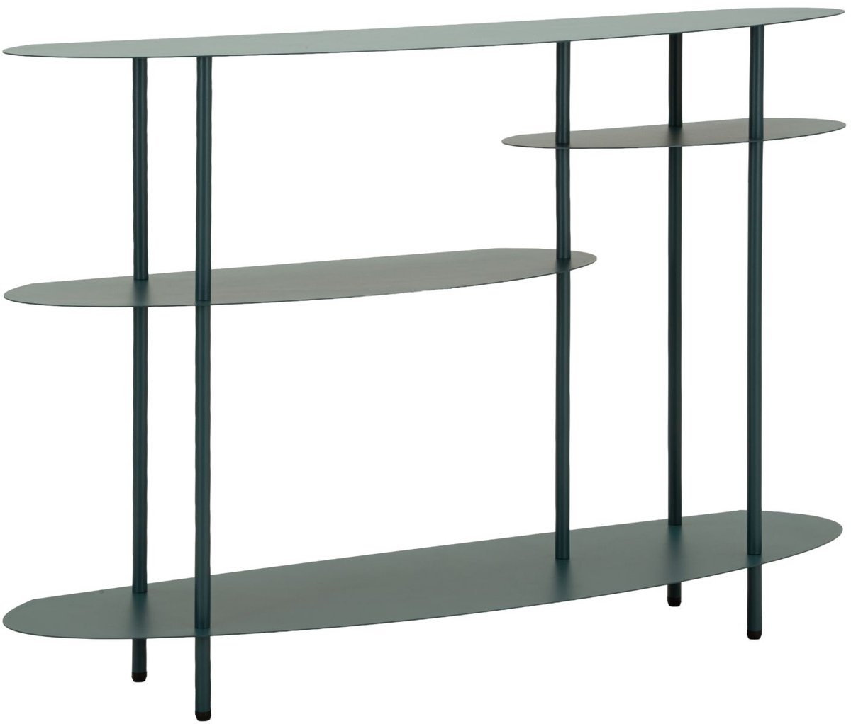 Mauro Ferretti Consoletafel Saturn Console Plus Dove Teal 118×34×82 cm Tail