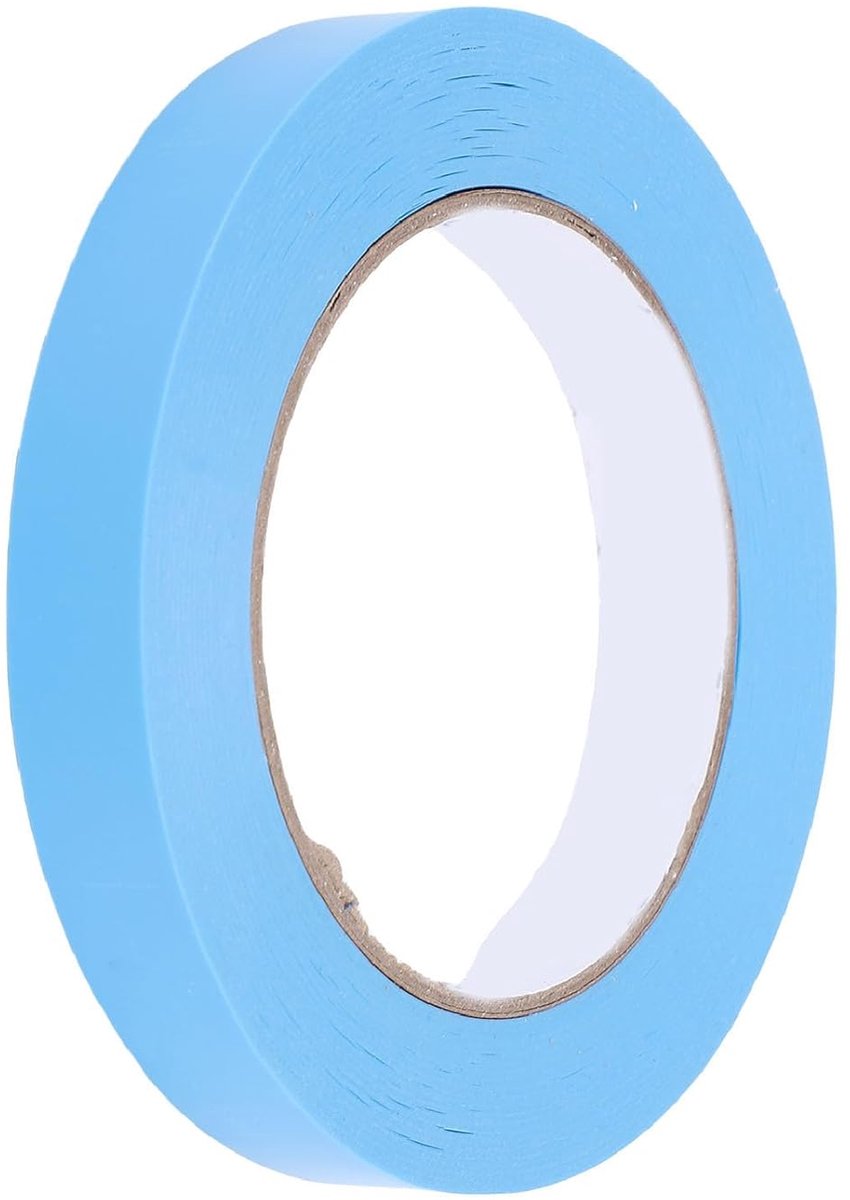 Fietstape Rol - Velglint - Lekvrije Wielen - Flexibel PET Materiaal - 16 Mm X 50 Meter - Blauw