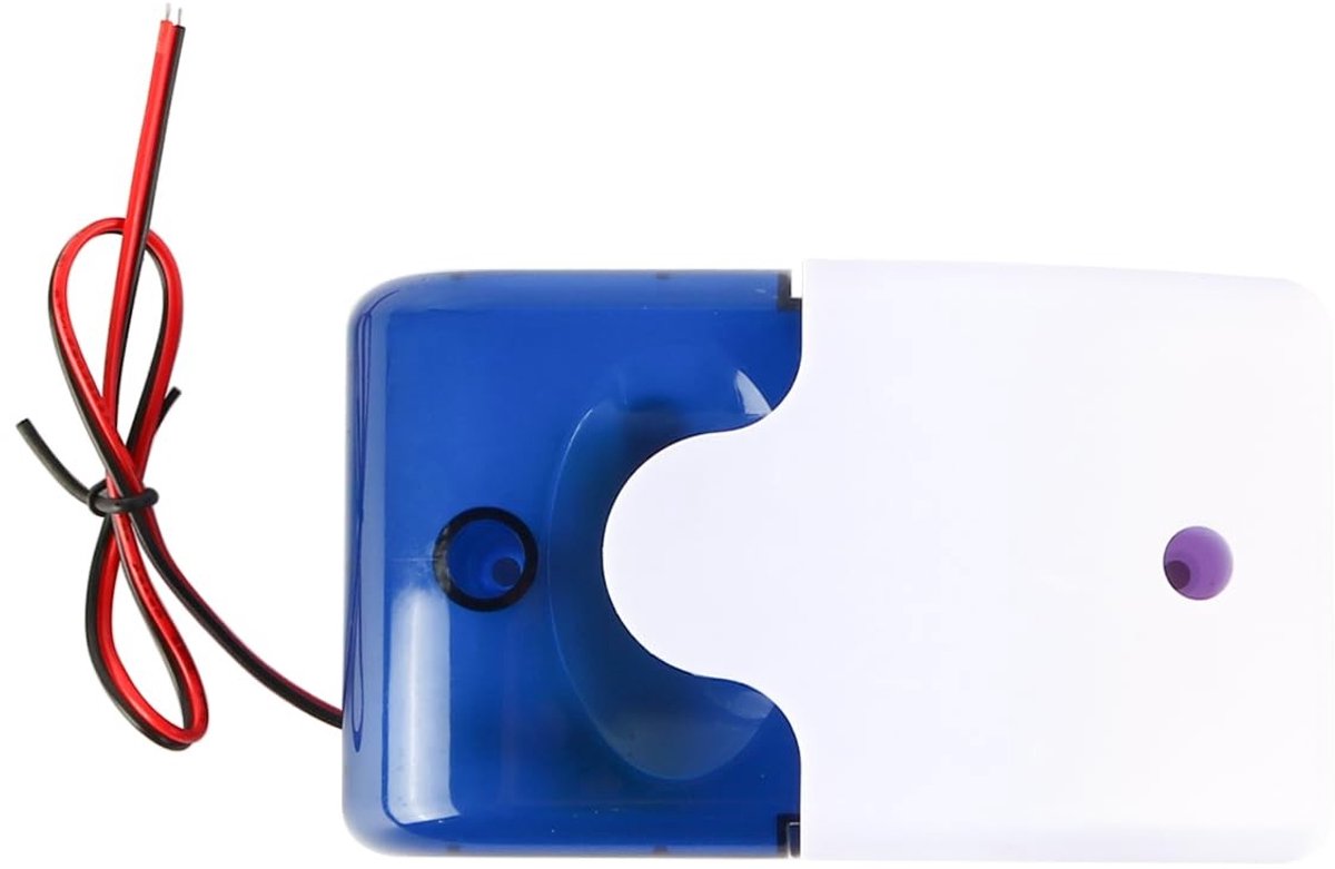 Dailygoods - Geluidsalarm Stroboscoopsirene met Knipperlicht voor Veiligheidswaarschuwingen