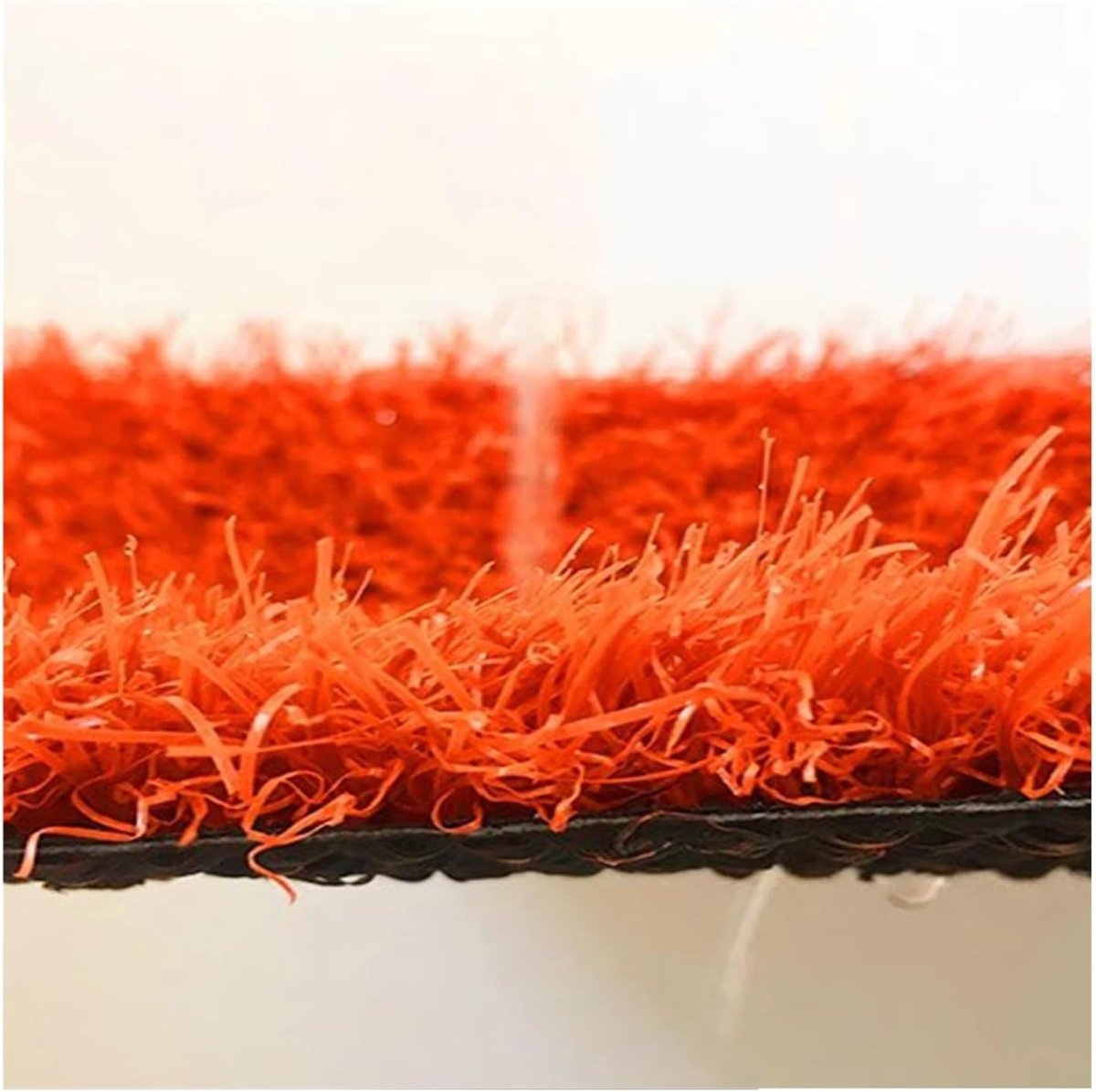 Kunstgras Tapijt - Siergras Mat - Tuin Decoratie - Met Drainage Gaten - 120x30 cm - Rood
