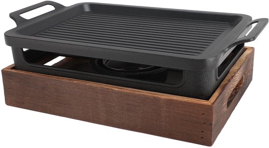 Dailygoods - Draagbare Tafelbarbecue - Multifunctioneel - Compact formaat - Koken binnen en buiten - Perfect voor picknicken en kamperen - Ideaal voor van Dailygoods — afbeelding 5
