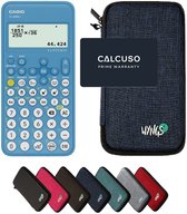 Casio fx-82NL+ incl. WYNGS Beschermhoes Blauw - Wetenschappelijke Rekenmachine - Basis Pakket
