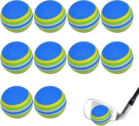Spons golfballen - Zachte oefenballen - Binnen trainen - Veilig EVA-schuim - 10 stuks - Briljant van Srixon — afbeelding 4