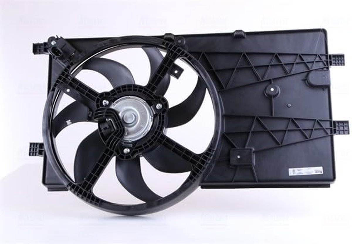 Ventilator Motor - Radiateur Ventilator - Auto Koeling - Links Gemonteerd - 76 cm - Zwart