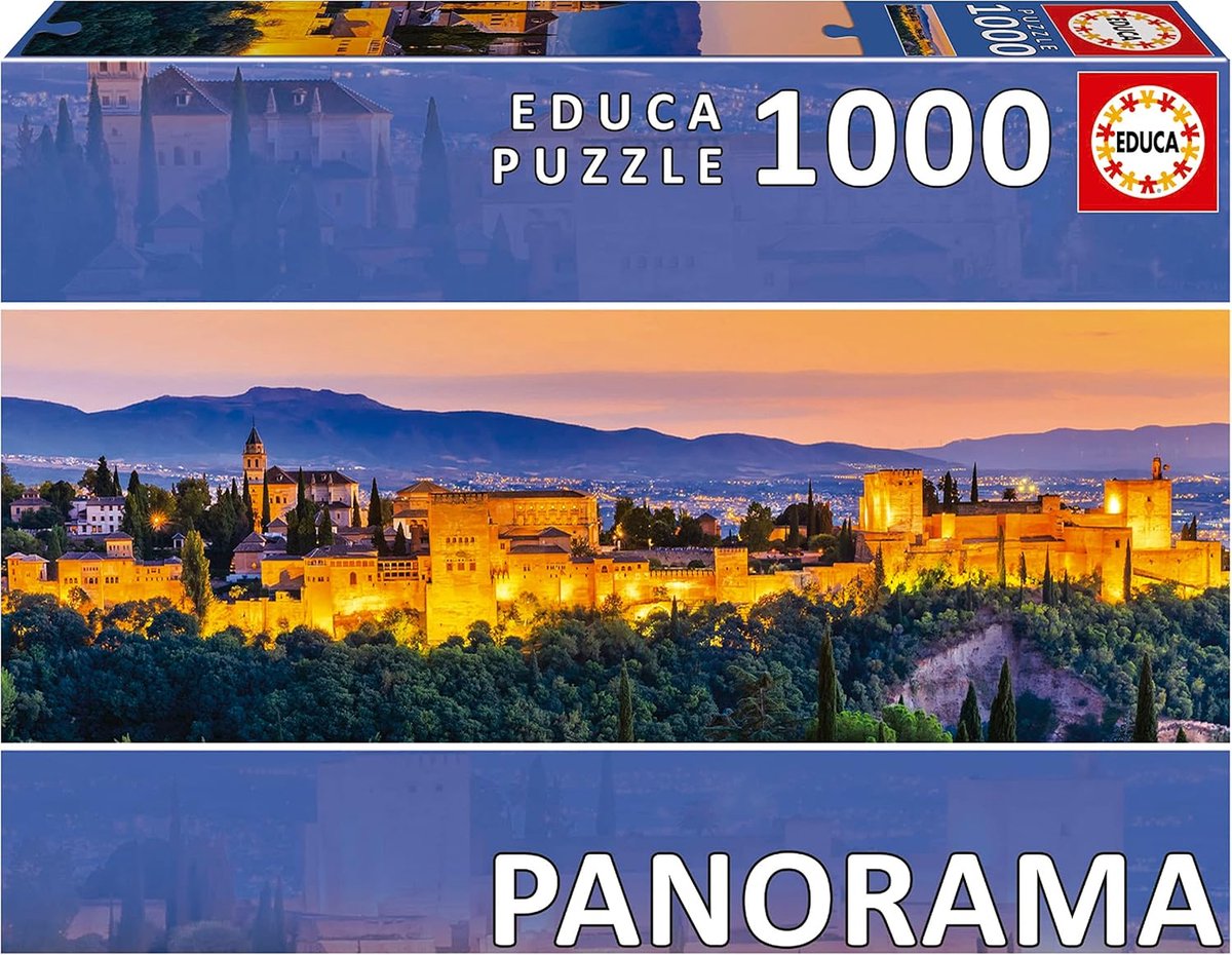 Legpuzzel - Volwassenen Puzzel - Ontspanning Thuis - Panorama Formaat - 96x34 cm - Diverse Kleuren