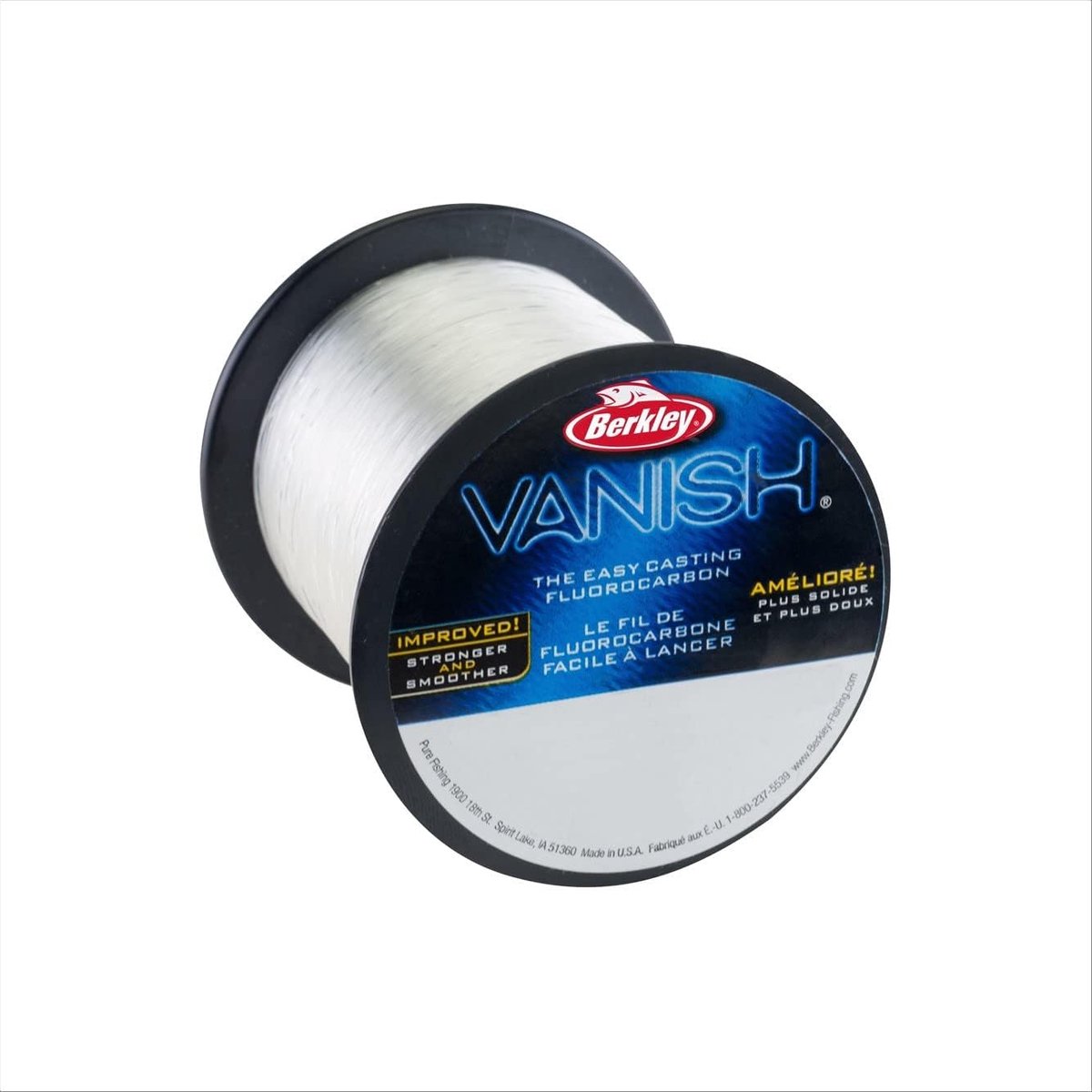 Fluorocarbon Vislijn - Leader Materiaal - Vissen - Superieure Natte Sterkte - 350 Yards / 40 Pound - Helder