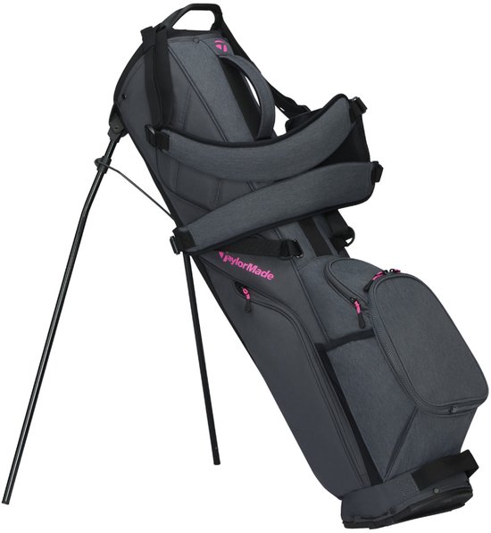 TaylorMade Flextech Carry Standbag 2026 - Grijs Roze van Merkloos — afbeelding 3