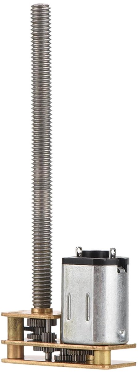 DC Reductiemotor - Motor met koppel - Mechanische armen - Laag geluidsniveau - 12V 100RPM - Metaal