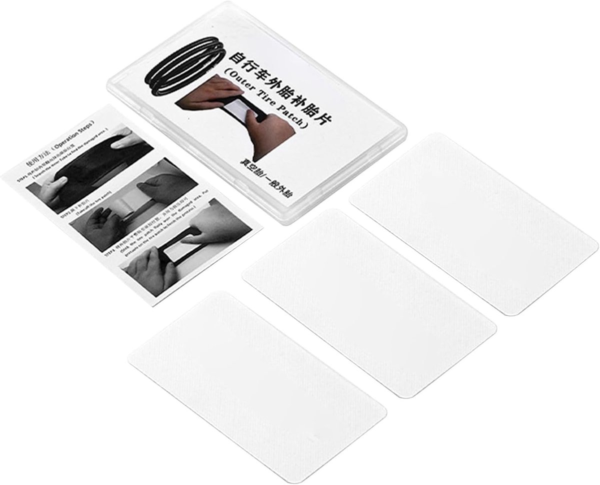 Fietsband reparatieset - Lekke band hulpmiddel - Onderweg repareren - Compact en snel - 75 x 4 cm - Niet gespecificeerd