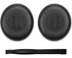 Set Oorkussens voor Jabra Koptelefoon - Elite 45h Oorkussen - Elite 45h/Evolve2 65/Evolve2 40 - Kunstleer met Traagschuim