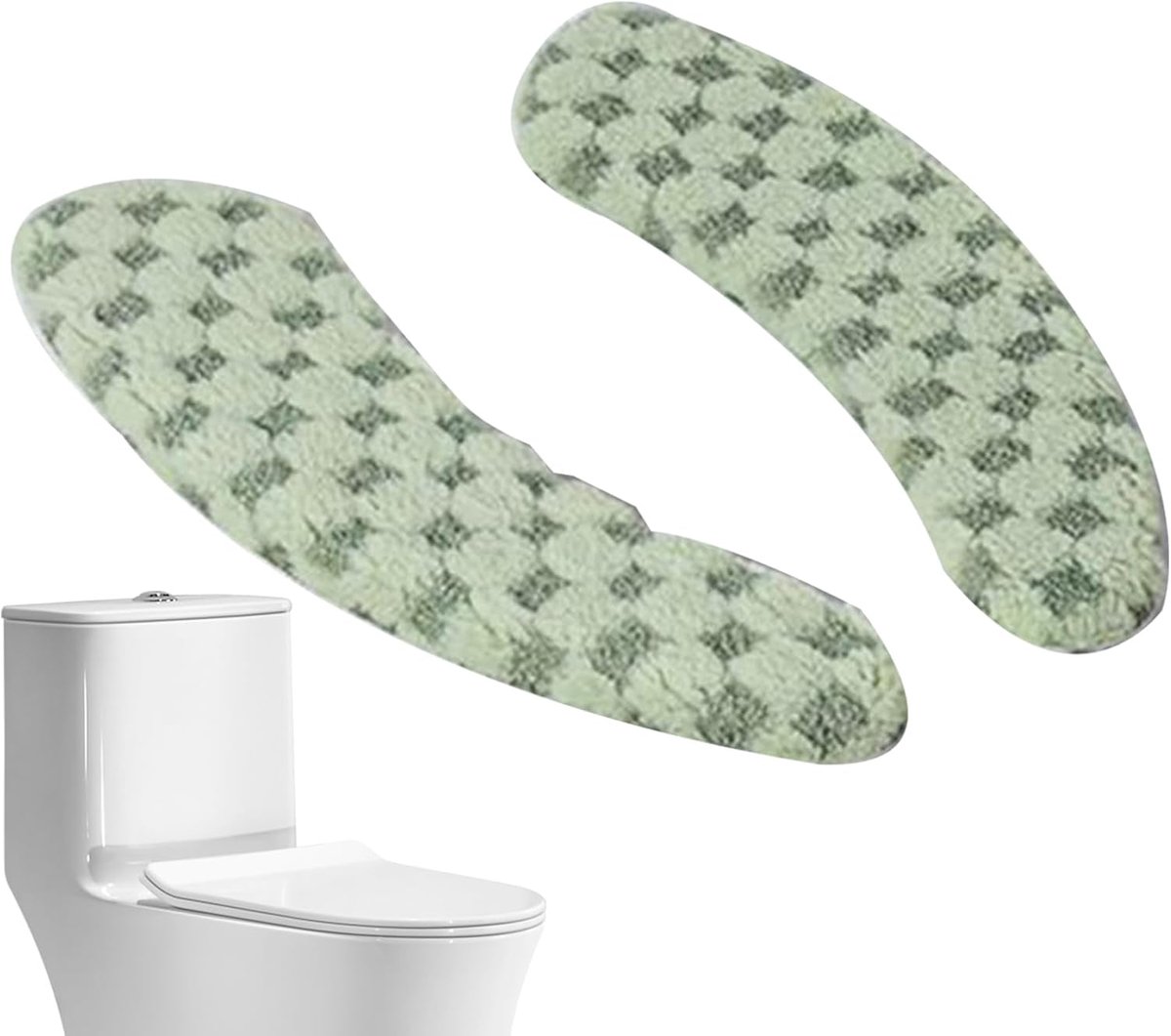 Toiletkussen - Zitmat - Badkamer Comfort - Antislip - 40 cm - Grijs