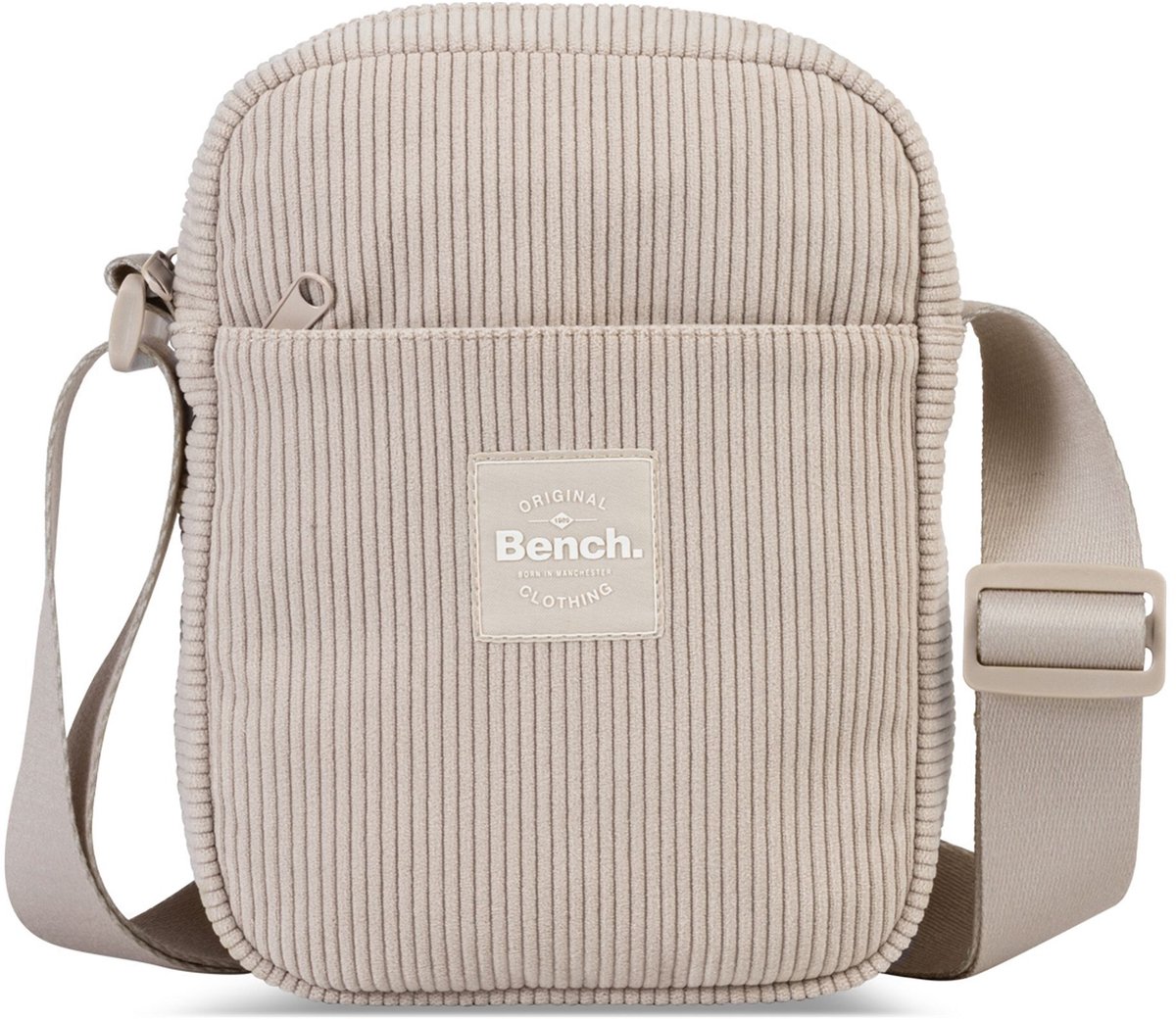 Bench Corduroy Crossbody / Schoudertas Beige