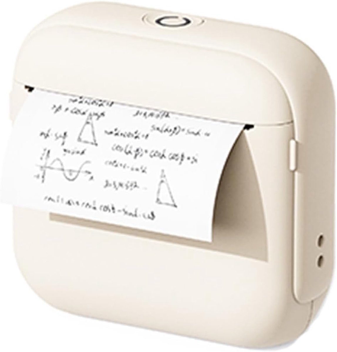 Draagbare Printer - Mini Sticker Printer - Labels Printen - Draadloze Bluetooth - 57x30mm Papier - Wit
