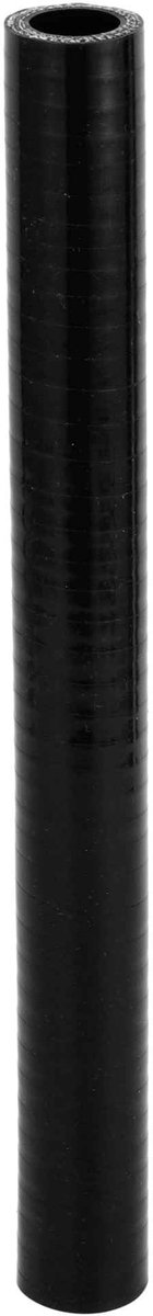 Dailygoods- Koelvloeistofslang - Zwarte Siliconen Slang - Binnendiameter 20 mm - Lengte 300 mm - Meerlaags Geweven - Temperatuur tot 300 °C - Siliconenslang