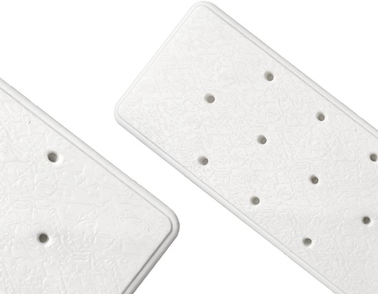 Badstoel - Verstelbare douchestoel - Geschikt voor senioren en volwassenen - Badkamerstoel voor zwangere vrouwen en kinderen - Douchekruk - Antislip - Badzitje - Maximaal draagvermogen 150 kg - Aluminiumlegering - Wit — afbeelding 3