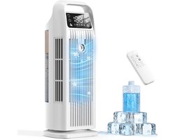 Mobiele Airco - Persoonlijke Koeler - Ruimte Koelen - 6-in-1 Functies - 1200 ml Tank - Wolkenwit