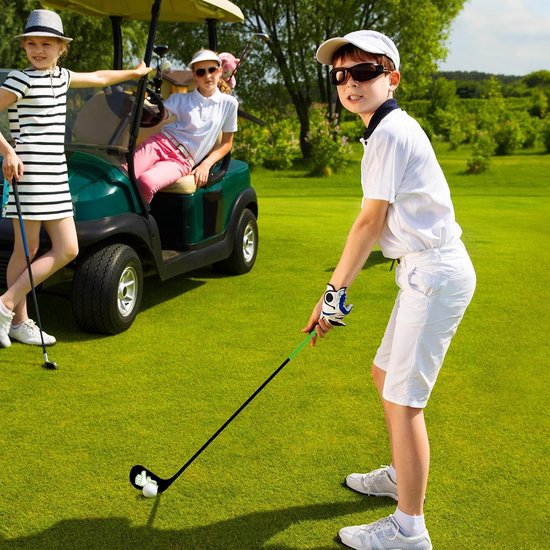 Golf Swing Trainer - Golf Oefen Stick - Golfvaardigheden Verbeteren - Consistentie en Precisie - 98 cm - Zwart van GOLF — afbeelding 3
