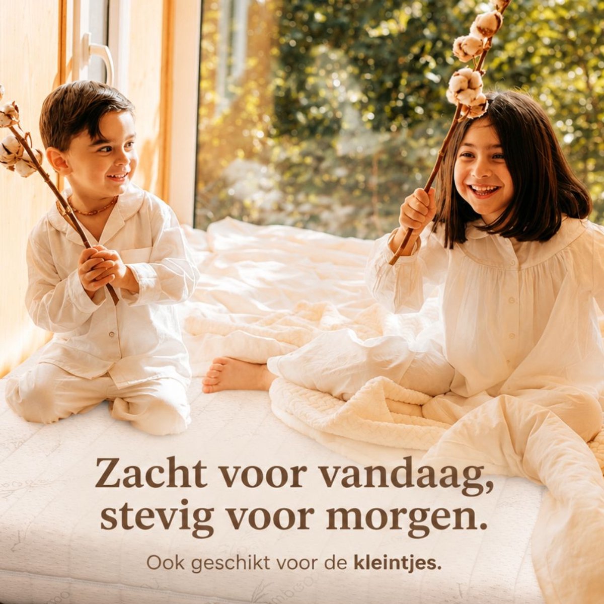 Ada Sleep Premium Matras 70x140 – 14 cm – Aircell Koudschuim Matras - Orthopedisch - Afritsbaar en wasbaar hoes - Anti-Allergisch - Gemiddelde Stevigheid - CertiPUR® en Okoetex gecertificeerd