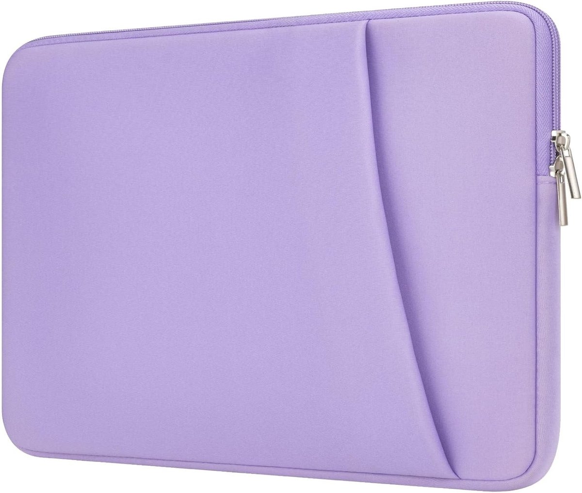 Draagbare Laptop Sleeve voor 13-14 Inch Notebooks met Schokbestendige Voering en Extra Opbergvak