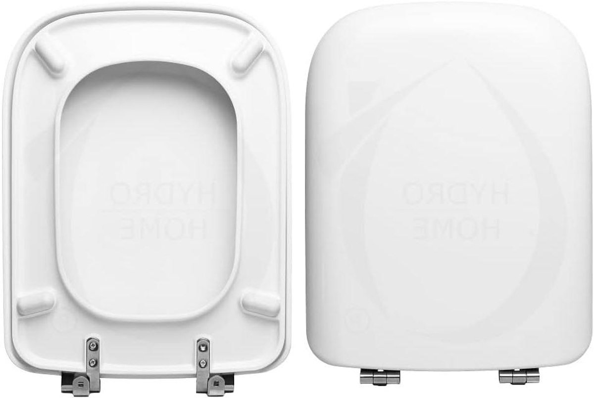 Toiletbril - WC-bril - Badkamer vernieuwen - Moderne stijl - 44x34 cm - Wit