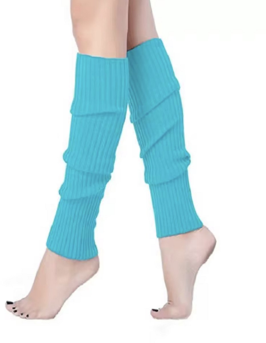 Turquoise beenwarmers - Blauwe Beenwarmers - One Size - Unisex - CHPN