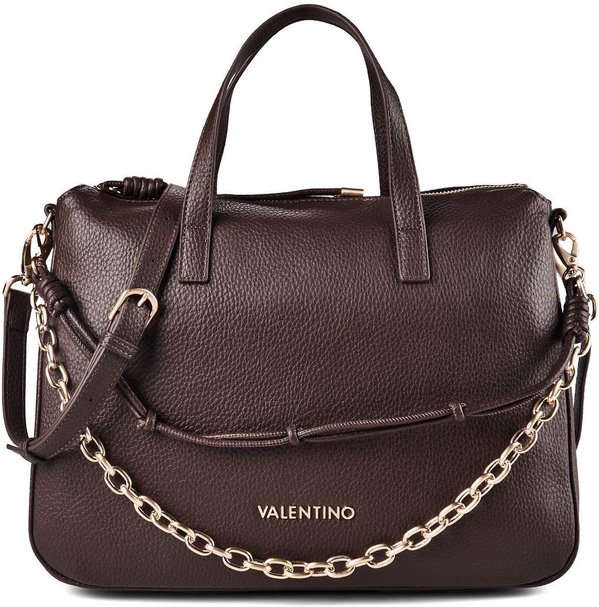 VALENTINO handtas schoudertas Saphira Hand Bag Moro donkerbruin