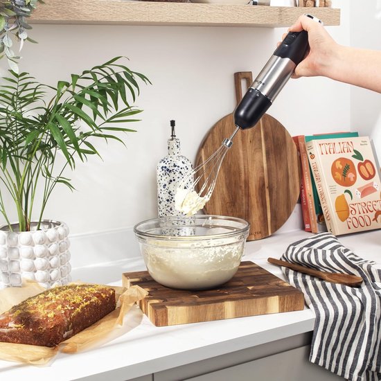 Keukenmachine Blender - Mixer Hakker - Maaltijden Bereiden - Variabele Snelheden - 500ml Kom - Zwart — afbeelding 3