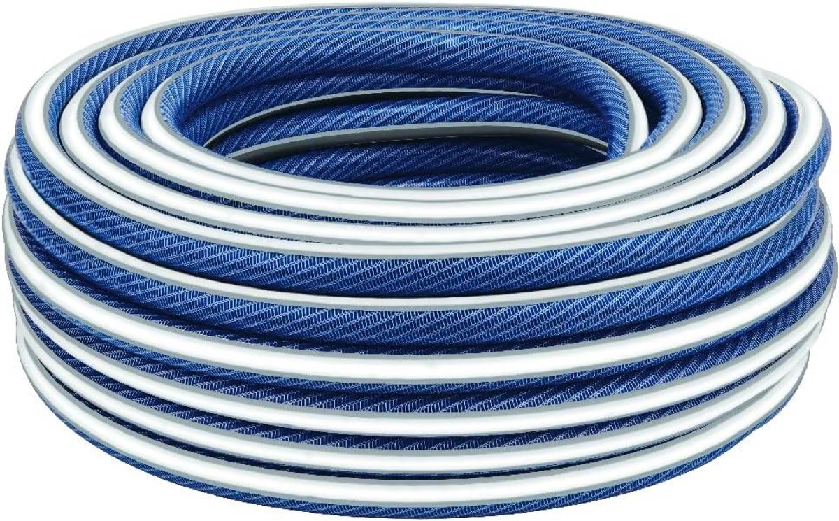 Tuinslang - Waterslang - Tuin Besproeien - Hoge Drukbestendig - 50 Meter - Blauw