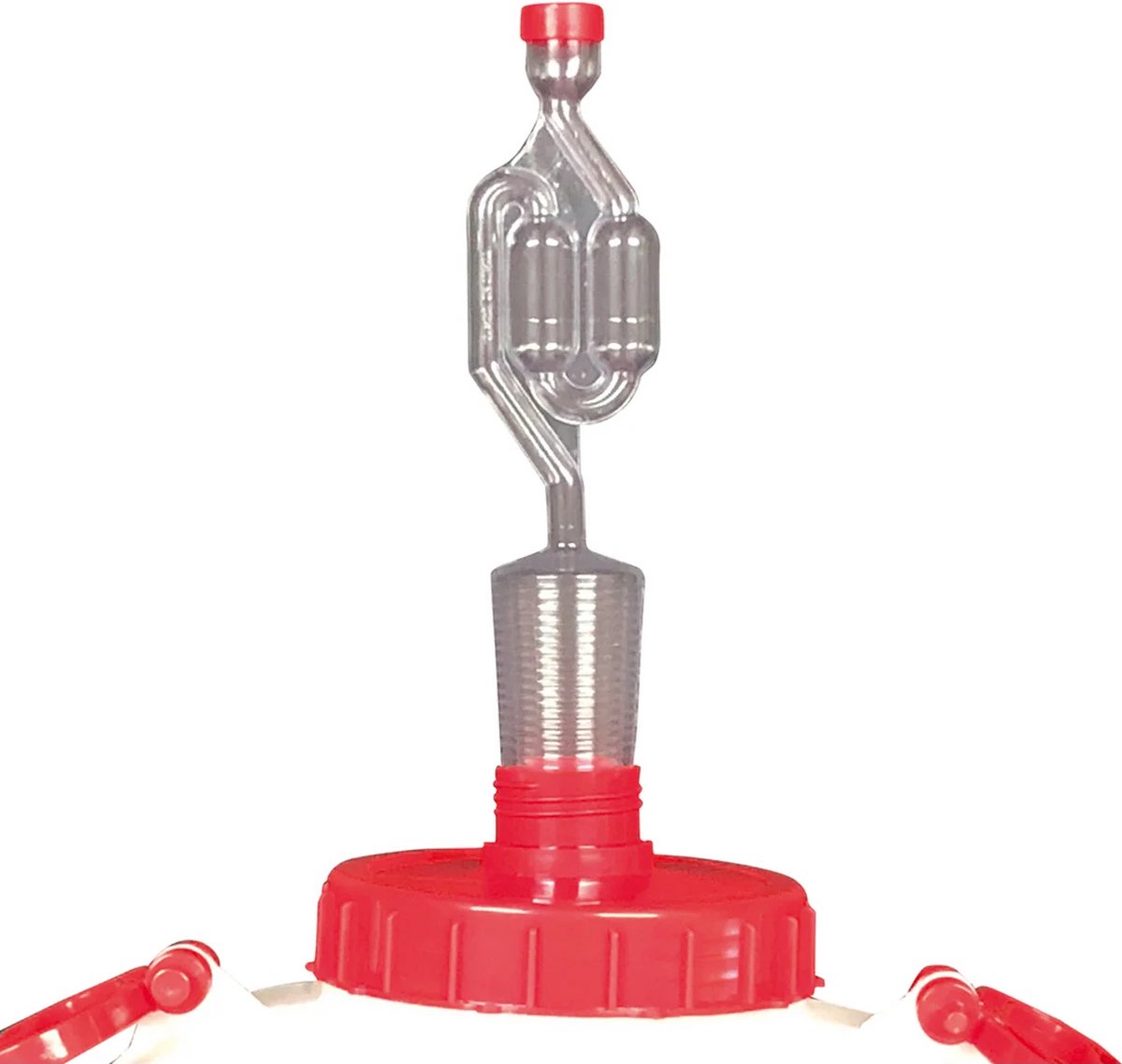 Universeel waterslot voor ICS gistingsvaten – Geschikt voor 5L, 10L, 15L, 20L, 25L, 50L en 100L