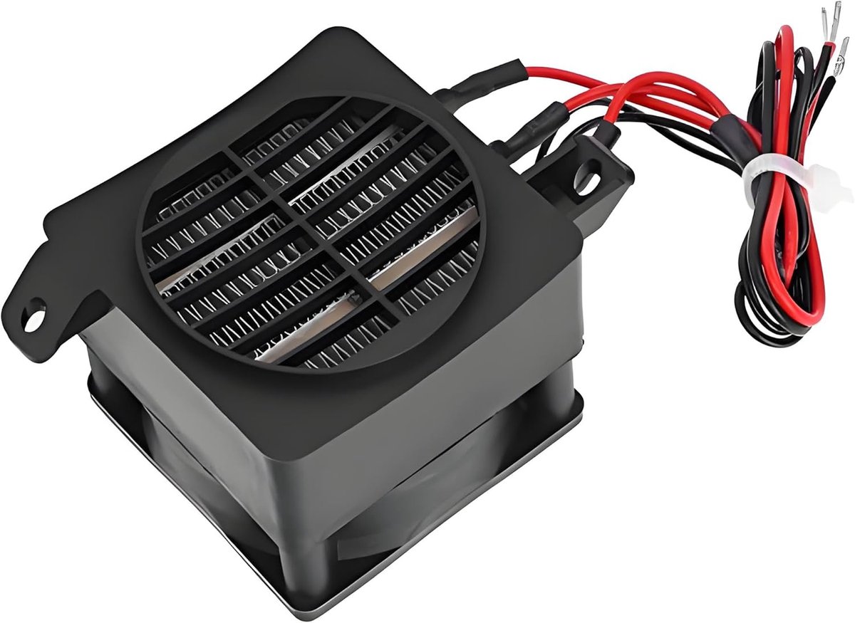 SnelShoppen - Keramische Verwarming 220V 300W Met Ventilator, Thermostatische Luchtverwarmer Met Oververhittingsbeveiliging Voor Thuis, Kantoor, Campi