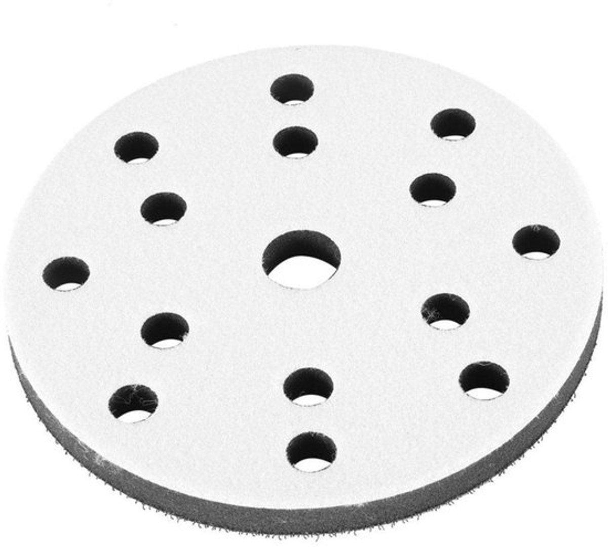 Soft Buffer Sponge Interface Kussen Pad - Slijpkussen 150 mm - Zacht en efficiënt - 17 gaten - Geschikt voor diverse oppervlakken - Inclu...
