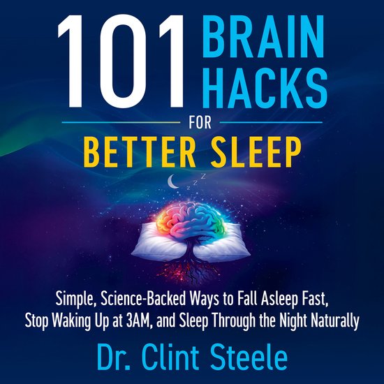 101 Brain Hacks for Better Sleep - cover