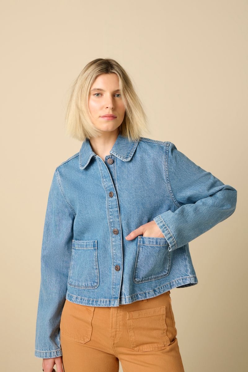 Sissy-Boy - Blauw denim jack