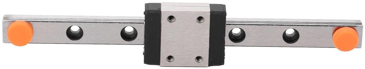 100mm Lineaire Railgeleiding met Wagonblok voor 3D Printer en CNC Machine - Precisie, Stabiliteit en Betrouwbaarheid