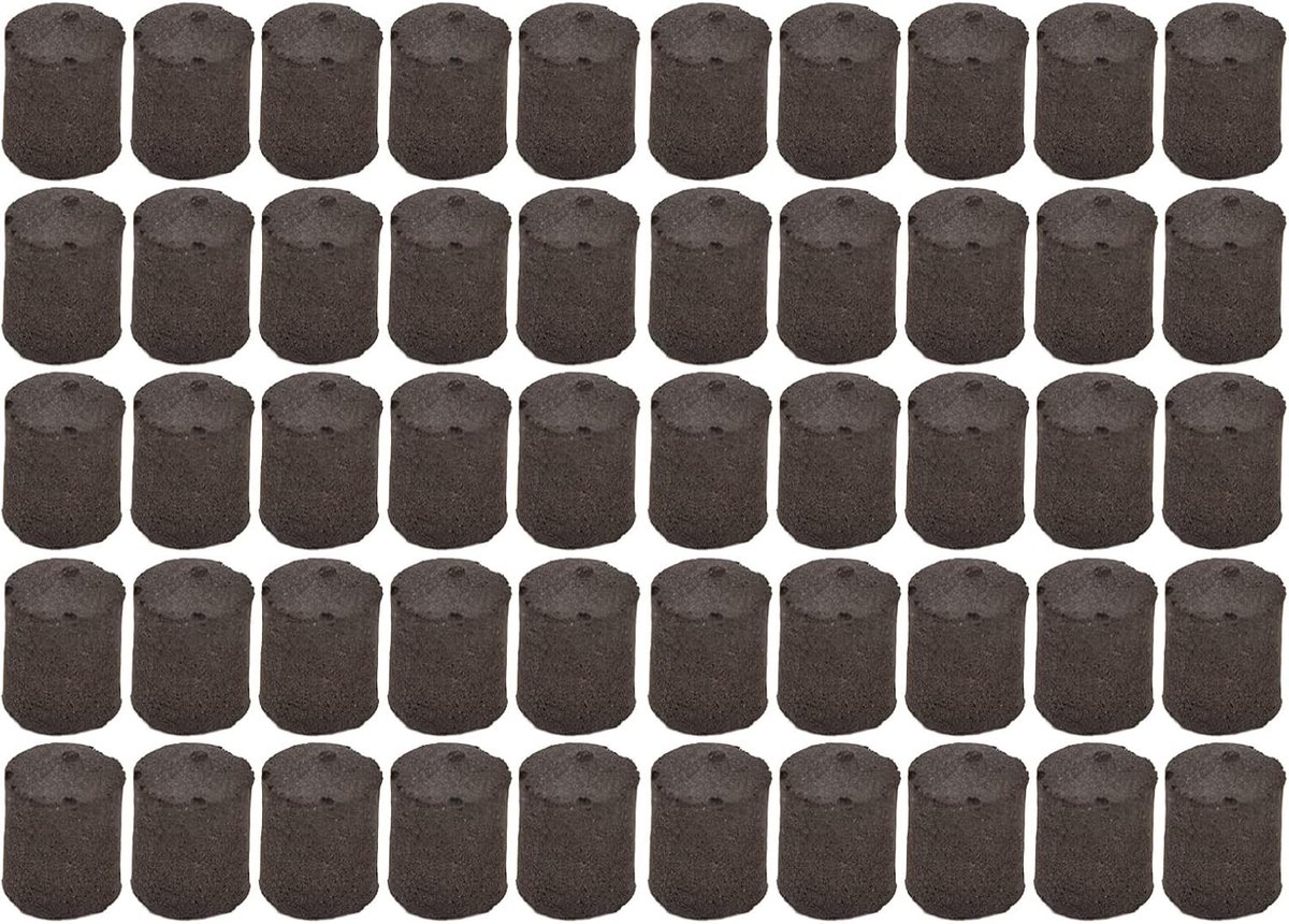 Groeisponzen voor Planten - 50 Stuks Zaad Pod Sponzen voor Hydroponics en Tuinieren, Ideaal voor Zaadstart en Groei
