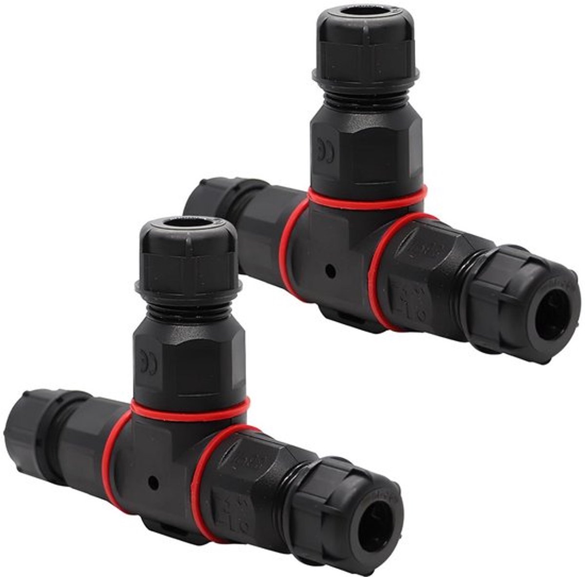 Kabelverbinders Waterdicht IP68 T-vorm Verdeeldoos - 3-Polig - Kabelmof - Verbindingsdoos