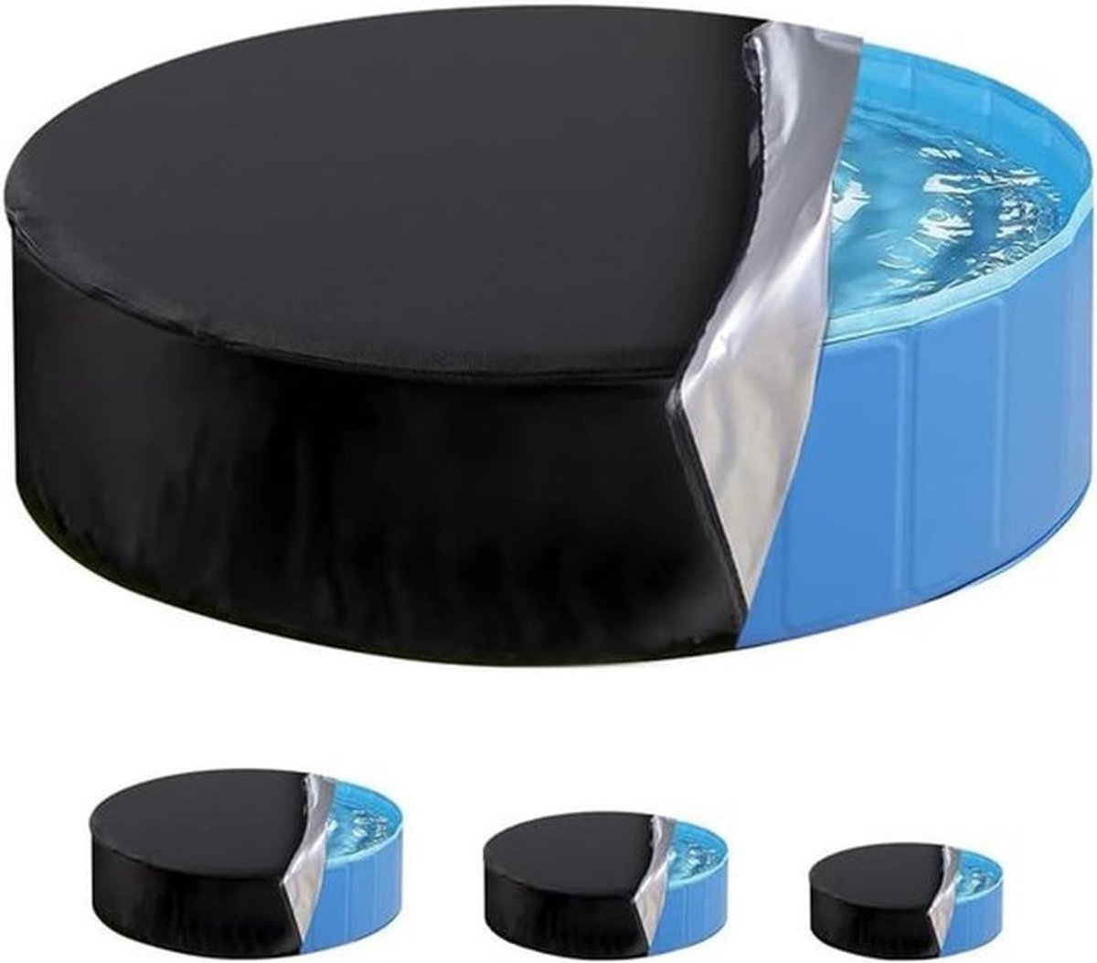 Zilver gecoat zonnescherm voor huisdieren - Bescherming tegen zon - 120CM breed