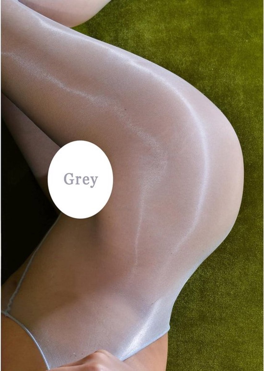 Naadloze Glanzende Panty Hoge Taille 0 Denier - Gladde Kousen - Vrouwenlingerie - Sexy Vette Panty