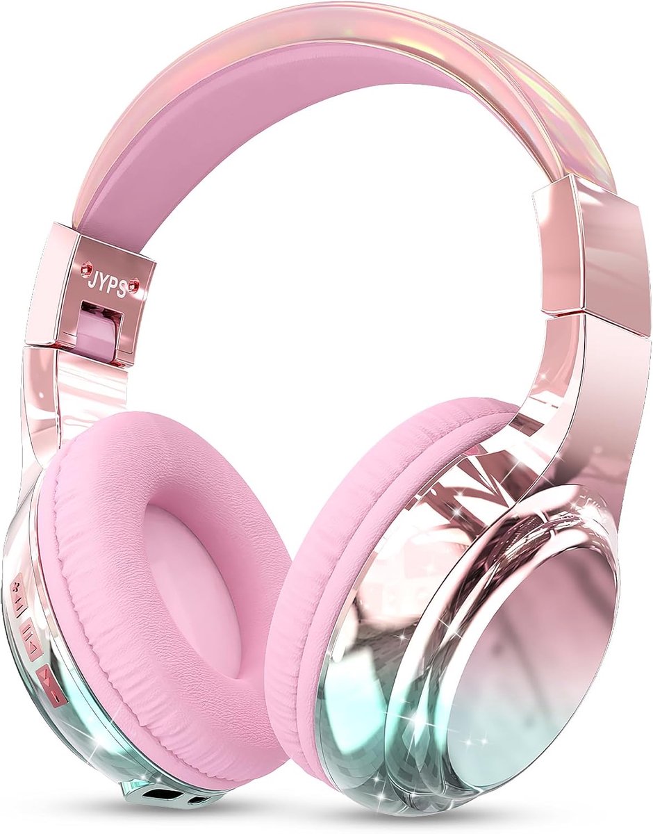 SnelShoppen - Draadloze Bluetooth-hoofdtelefoon voor Kinderen, Over-ear Hoofdtelefoon, Met en Zonder Kabel, Geschikt voor Kinderen van 3 tot 7 Jaar, C