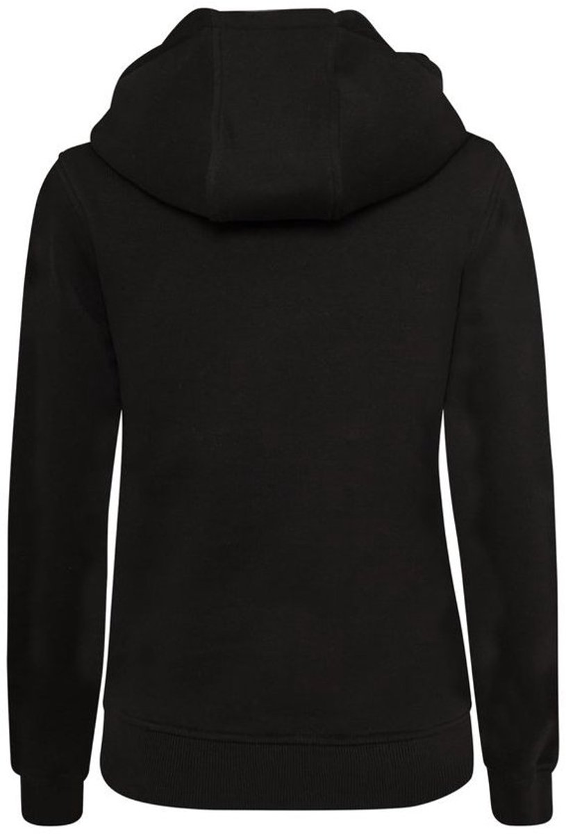 Merchcode Dames Ladies Leopard Heart Heavy Hoody MP502903