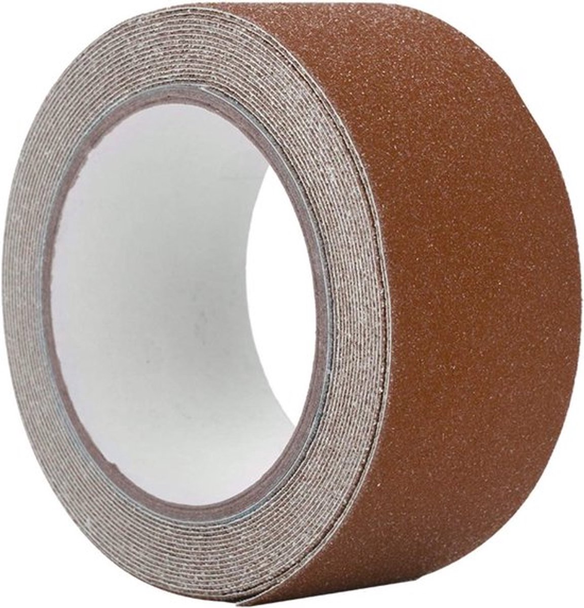 5 Meter PVC antislip plakband | Kleurrijk en niet-glip | Voor trappen en vloeren | Veiligheidsdecoratie | Bruin