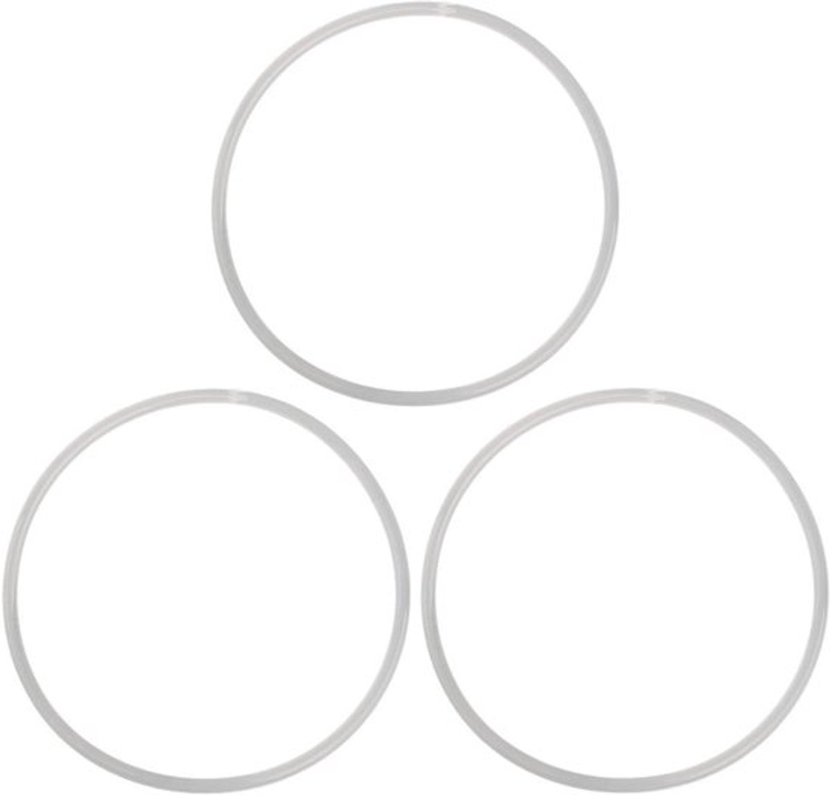 3 Stuks Rubber Schuurbanden, Vervangende Schuurbanden voor Power Tools, Geschikt voor CMEW231 DWE6420 DWE6421 DCW210B DCW210P1, Ideaal voor Schuren en Afwerken
