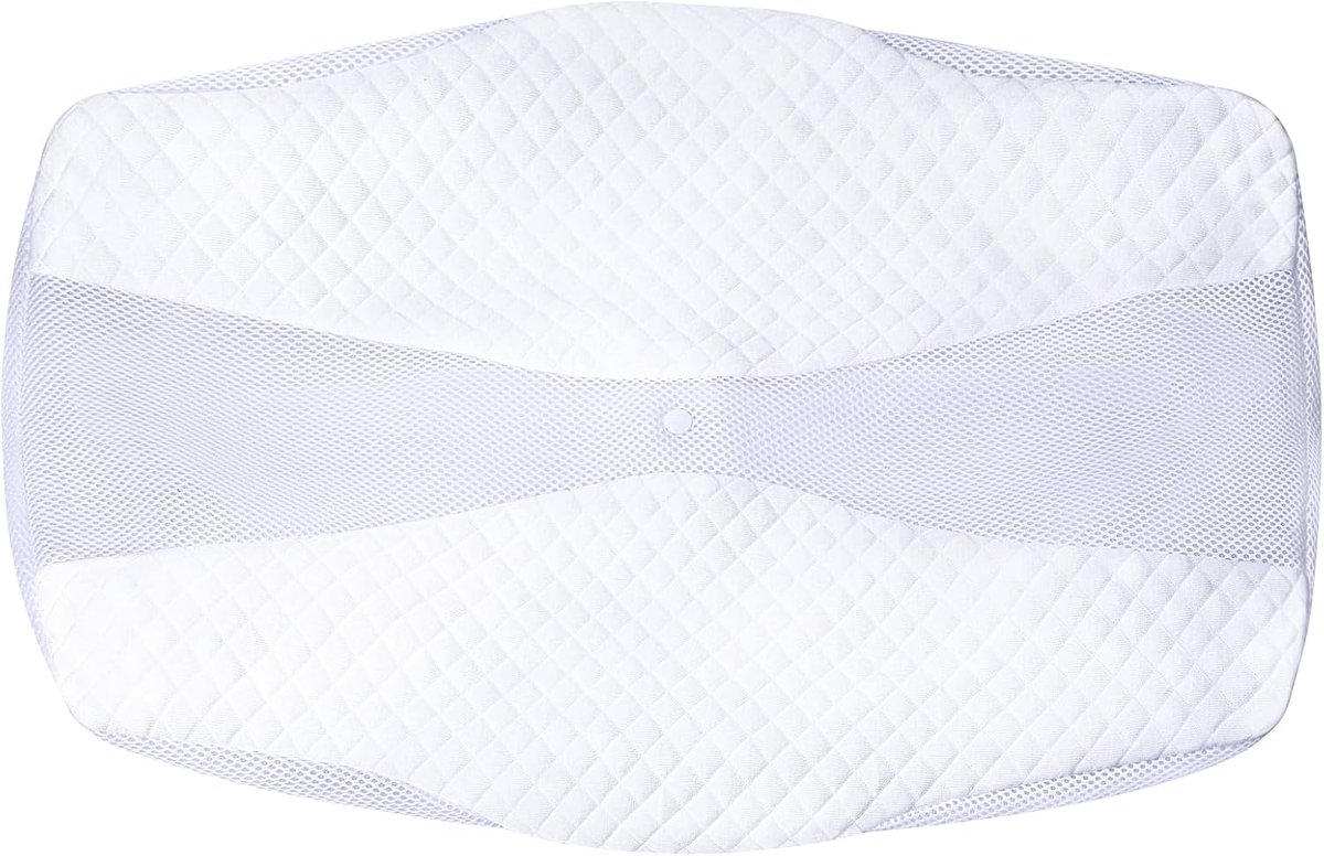 Neck pillow memory foam - kussenhoes alleen - ergonomisch ontwerp - optimale ondersteuning - SnelShoppen
