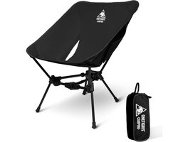 Thijox - OneTigris TIGERBLADE Campingstoel Opvouwbaar - Klapstoel 150 kg - Lichtgewicht Vouwstoel met Driehoekig Frame - Ultralicht voor Outdoor en Wa