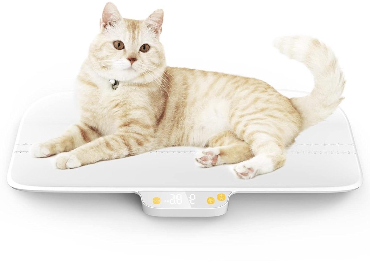 Digitale Weegschaal - Baby Huisdier - Nauwkeurig Wegen - Hoge Precisie Sensor - Tot 30 kg - Wit