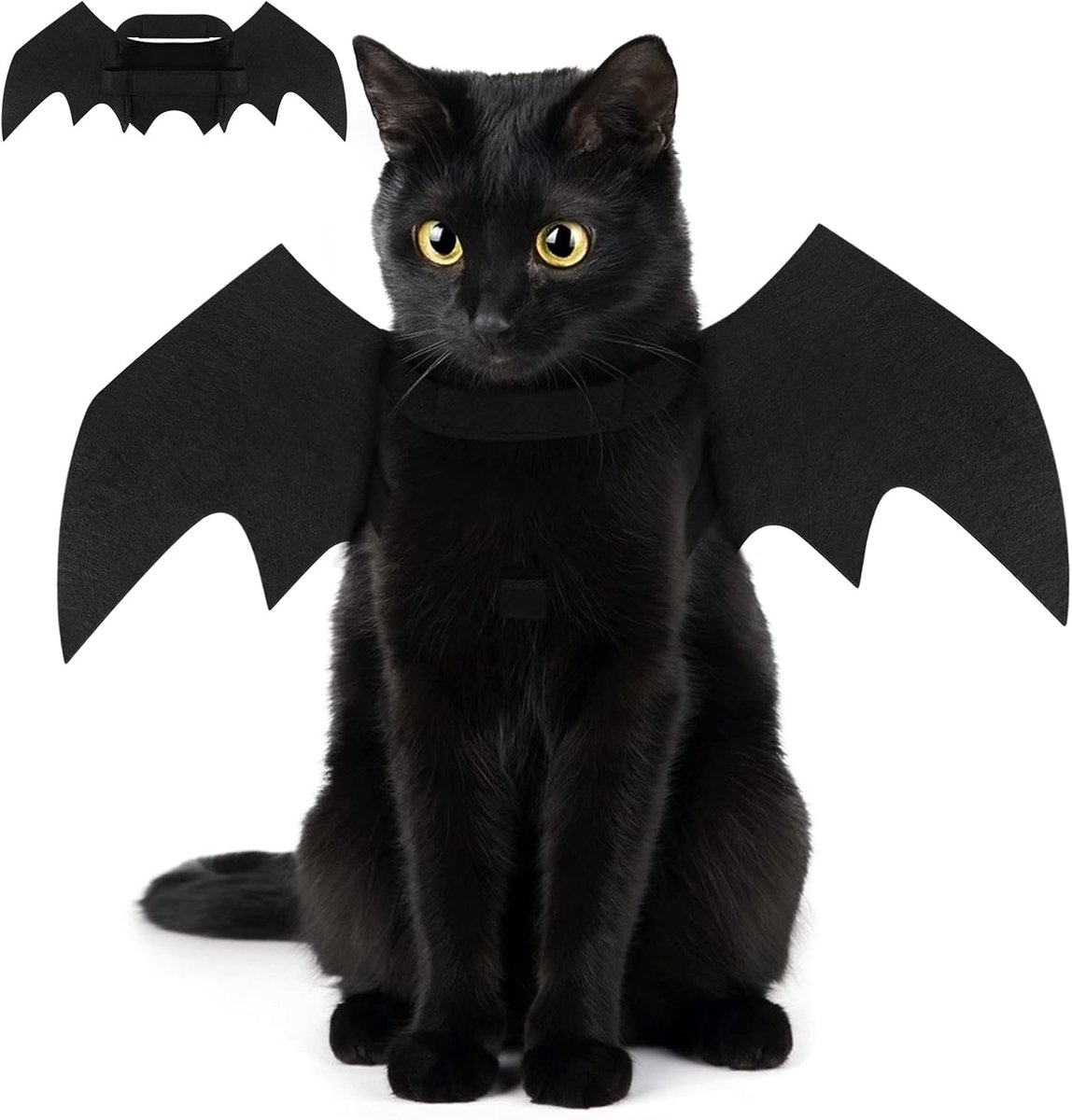 Halloween rekwisieten huisdier hond kat vleermuis cosplay prop halloween vampier vleermuis fancy jurk kostuum outfit vleugels