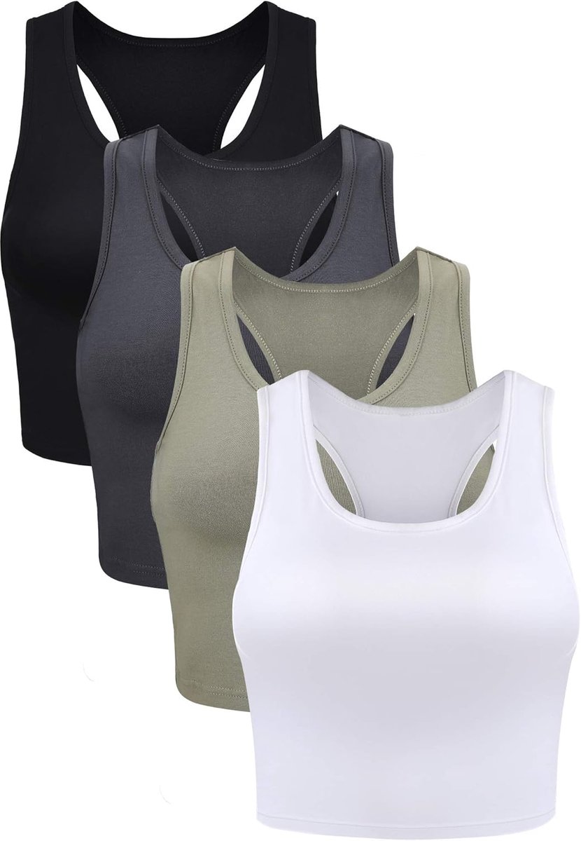 Basic Crop Top dames Basis