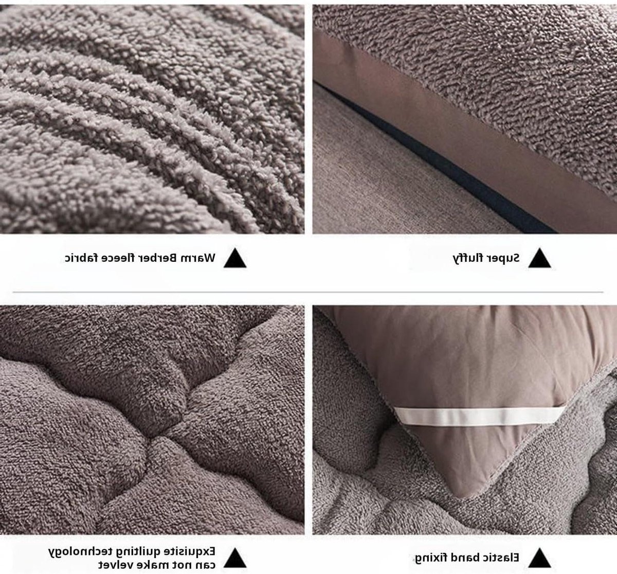 Futonmatras - Japanse matras slaapmat - Comfortabel slapen - 10cm dik dons katoen - 180x200cm - C