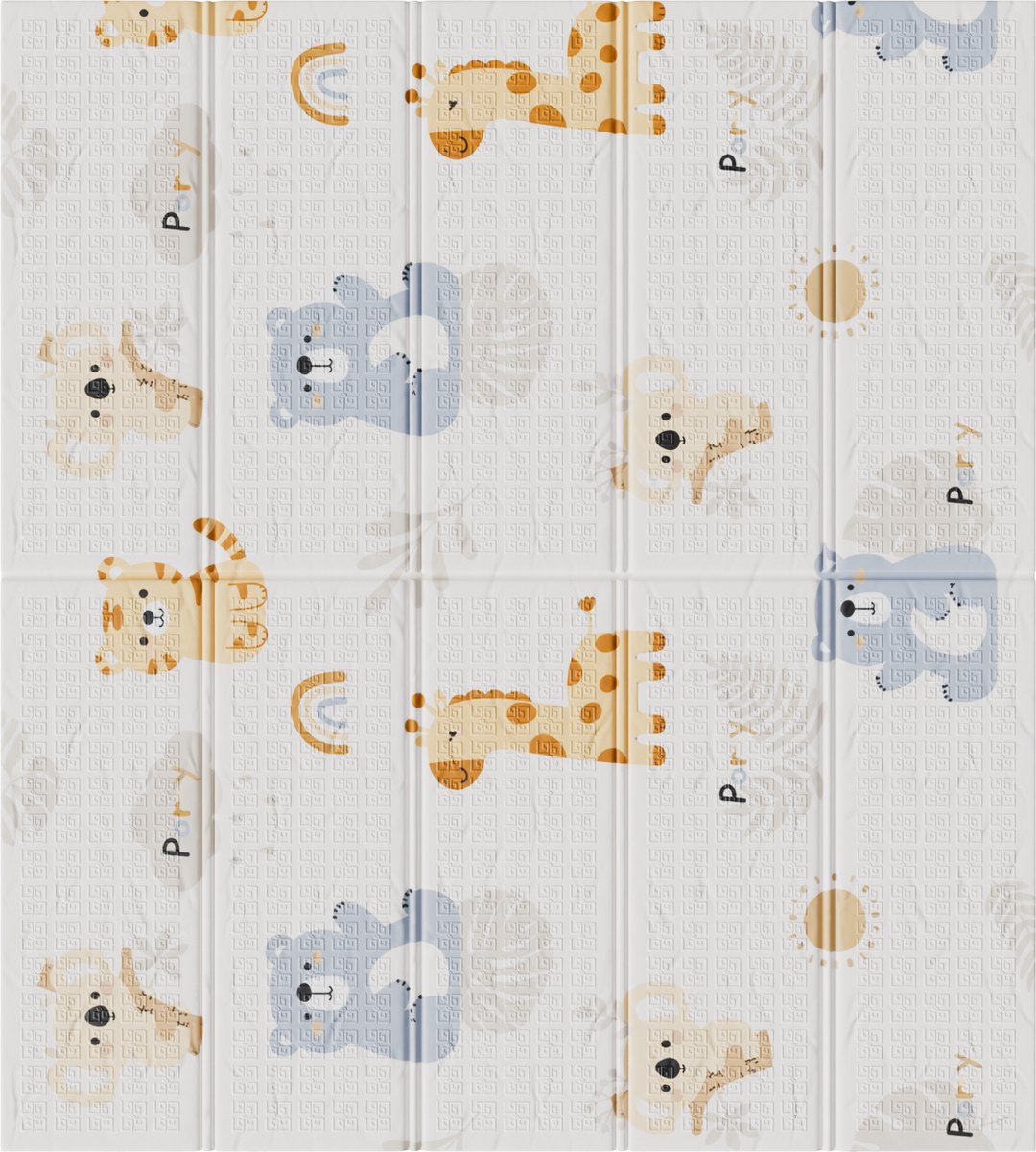 Liefjes & Co Speelmat Baby - Speelkleed Baby 180x200x1,5 cm – XPE Foam Speelkleed – Dubbelzijdige Opvouwbare Kruipmat – foto 8