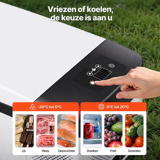 Mini koelbox 15L - uJOY - Snelle compressor koeling - Stil in gebruik (±45 dB) - USB-poort - Touchscreen en app-bediening van MINI — afbeelding 3